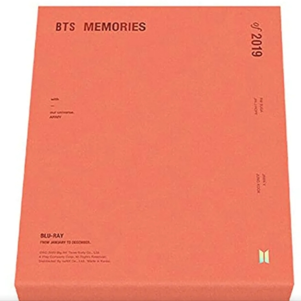BTS Memories of 2019 BLUE-RAY SET
